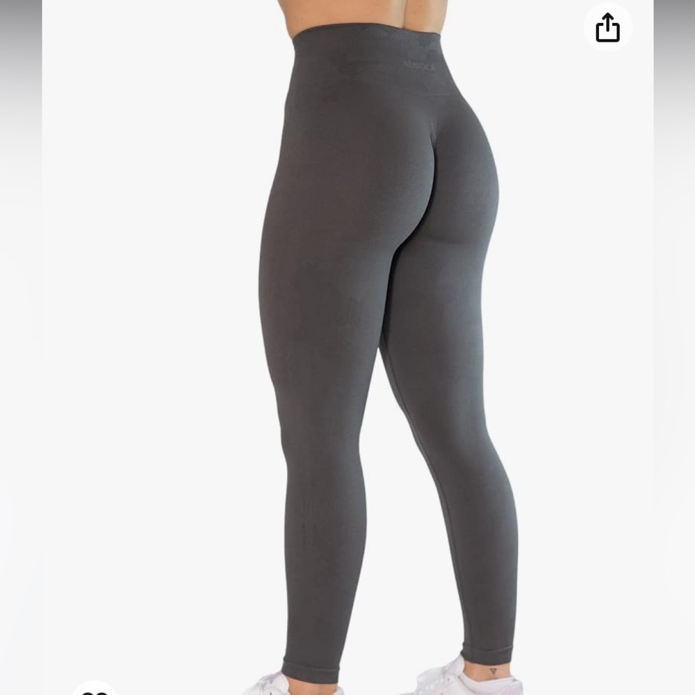 AUROLA Grey CAMO Collection Workout Leggings
